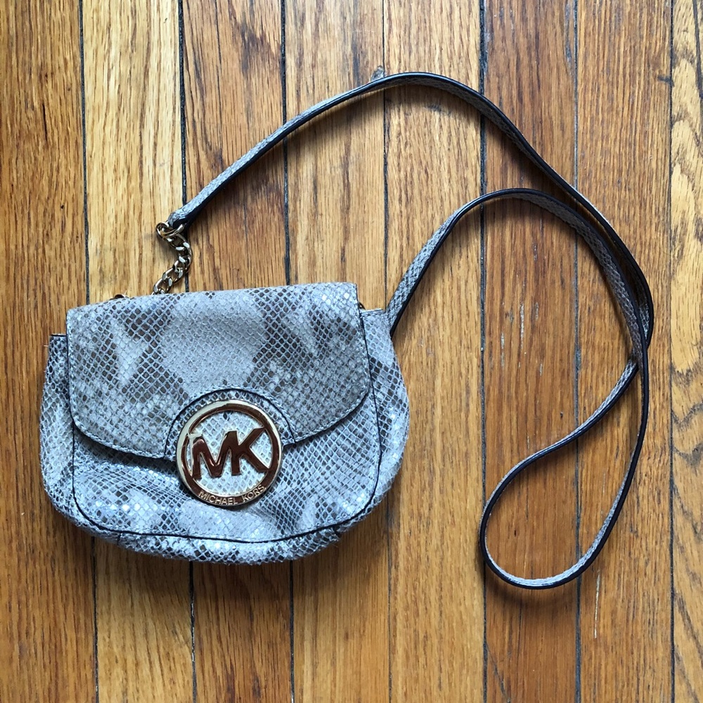 Michael Kors Python Crossbody Bag - image 1
